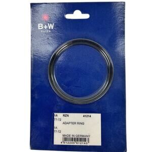 B+W (1A) 77EI-72EA Step Up Ring Brand new